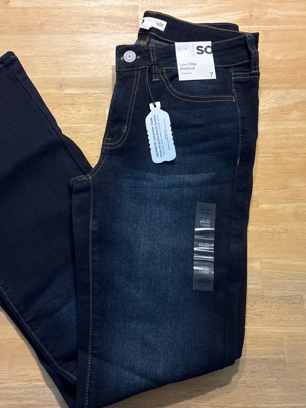 SO Juniors Low Rise Bootcut Jeans